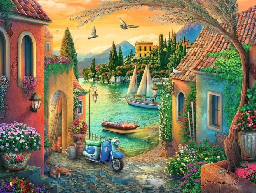 Puzzle Ravensburger 500 väčších dielikov 