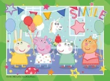 Puzzle pre deti Ravensburger sada 4v1 Peppa Pig: Párty