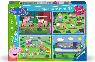Puzzle sada Ravensburger 4x42 dielikov Peppa Pig