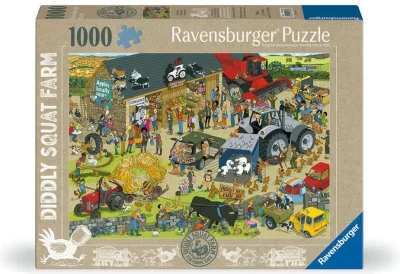 Puzzle Ravensburger 1000 dielikov Farma Diddly Squat