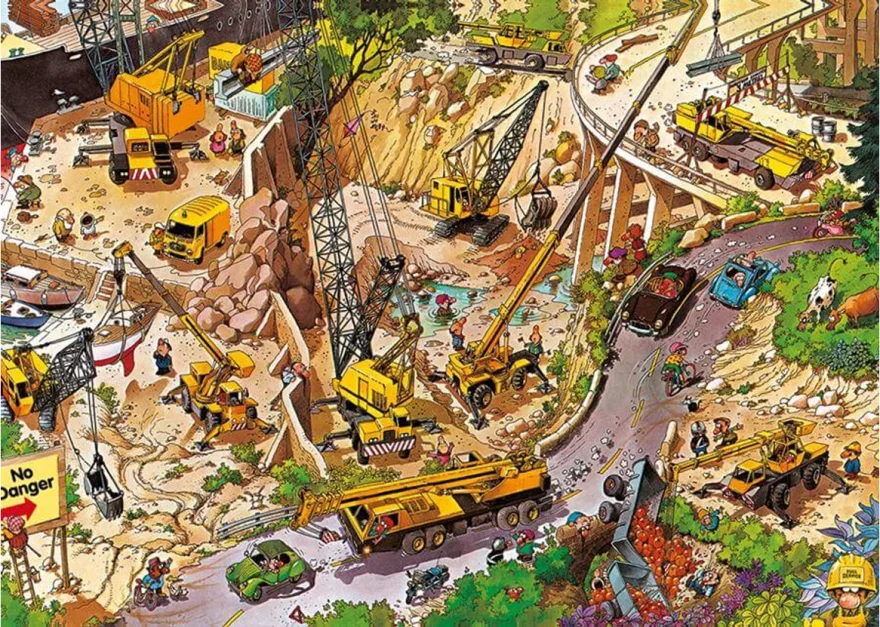 Puzzle Heye 1000 dielikov 