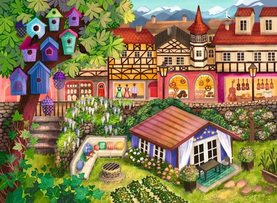 Puzzle Ravensburger 500 dielikov 