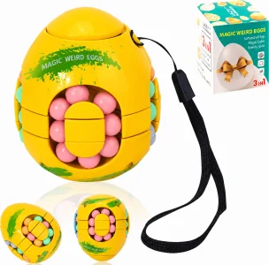 Hlavolam Lazy Summer  Vajce Magic Weird Egg 3v1 žlté
