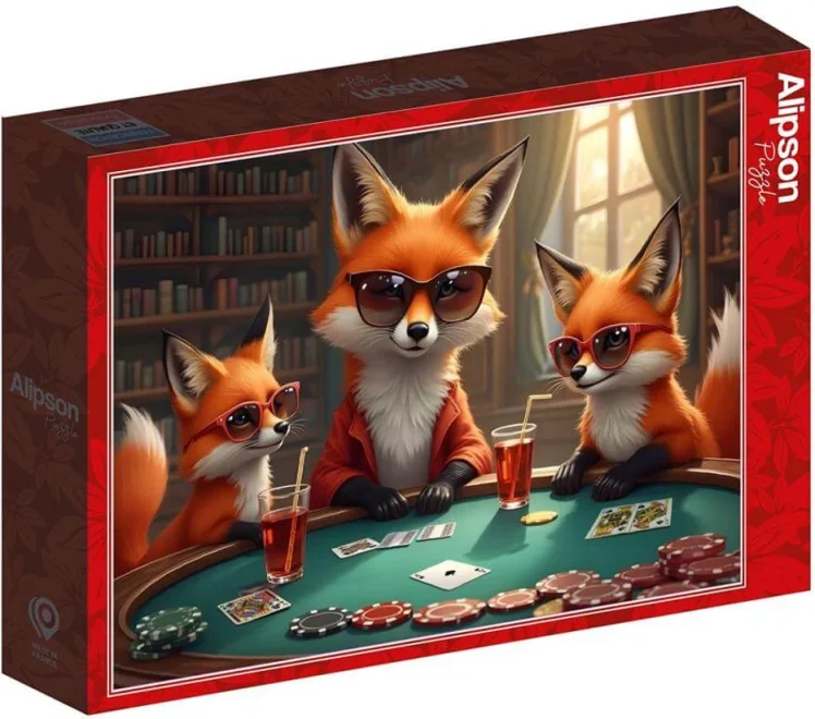 Puzzle Alipson 500 dielikov Líščí blaf