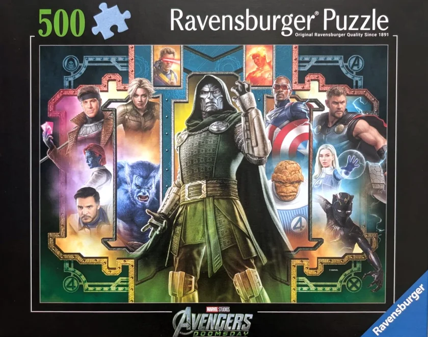 Puzzle Ravensburger 500 dielikov Avengers: Doomsday