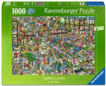 Puzzle Ravensburger 1000 dílků Ray's Comic – Zahradní centrum