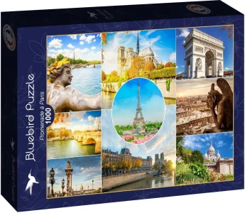 Puzzle Bluebird 1000 dielikov Prechádzka Parížom