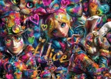 Puzzle Bluebird 2000 dielikov Alica v ríši graffiti