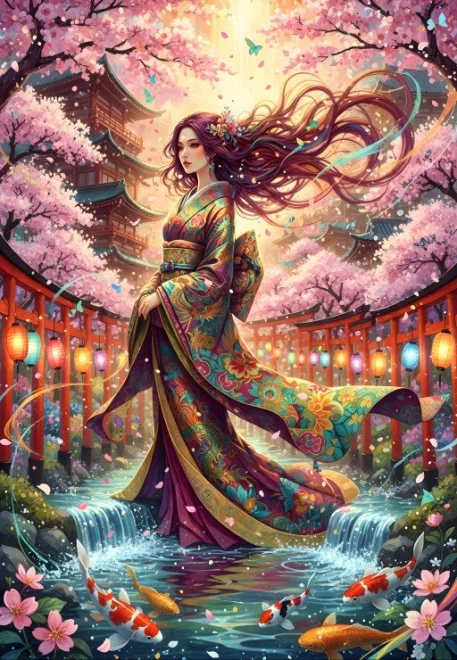 Puzzle Bluebird 1000 dielikov Sakura
