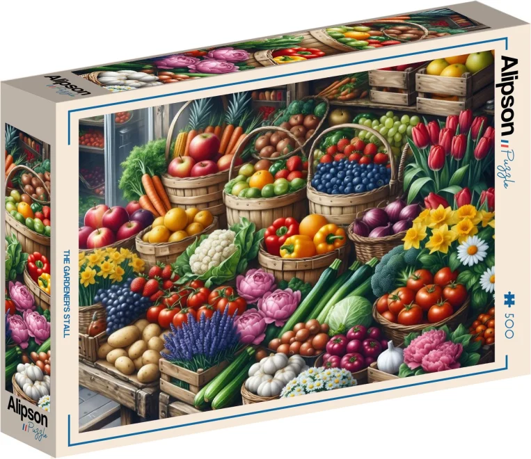 Puzzle Alipson 500 dielikov Záhradníkov stánok