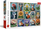 Puzzle Trefl 1000 dielikov Háčkovanie - moja vášeň