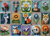 Puzzle Trefl 1000 dielikov Háčkovanie - moja vášeň