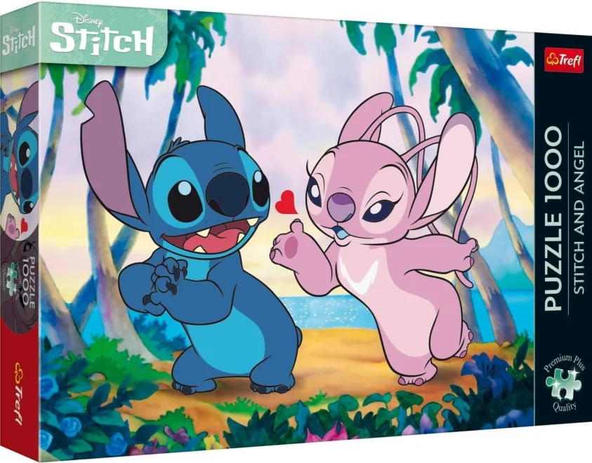 Puzzle Trefl 1000 dielikov Lilo a Stitch
