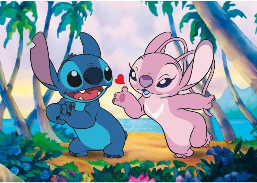 Puzzle Trefl 1000 dielikov Lilo a Stitch