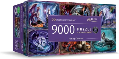 Puzzle Trefl 9000 dielikov Fantasy bytosti