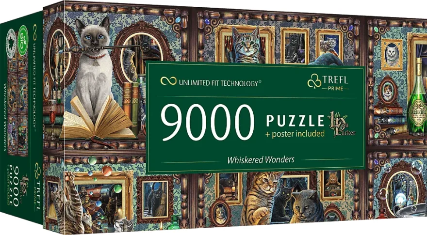 Puzzle Trefl 9000 dielikov Mačacie kúzlo