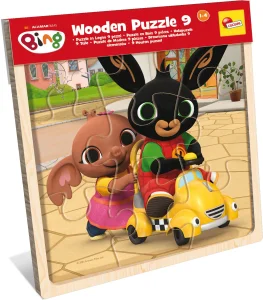 Drevené puzzle pre deti Lisciani  