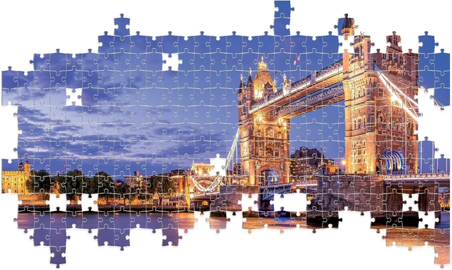 Puzzle Lisciani 1000 dielikov Tower Bridge, Londýn