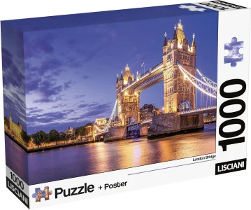 Puzzle Lisciani 1000 dielikov Tower Bridge, Londýn