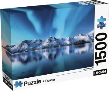 Puzzle Lisciani 1500 dílků Polární záře