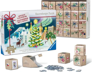 Puzzle Adventný kalendár Ravensburger  