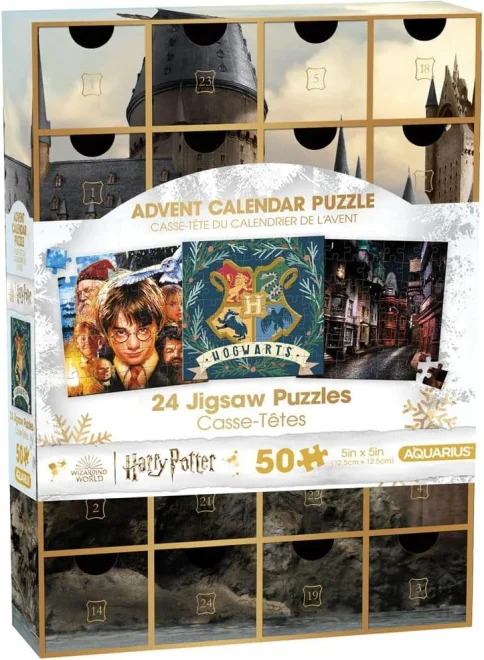 Puzzle Adventný kalendár AQUARIUS  