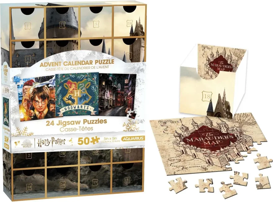 Puzzle Adventný kalendár AQUARIUS  