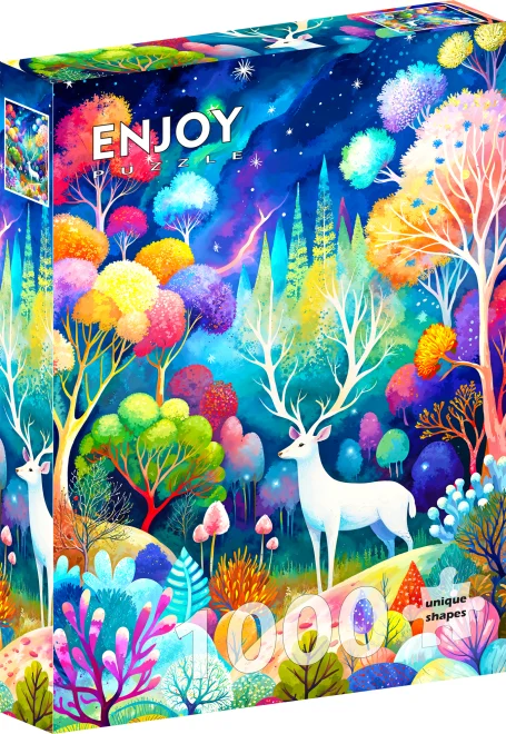 Puzzle Enjoy 1000 dielikov Rýdzi duch lesa