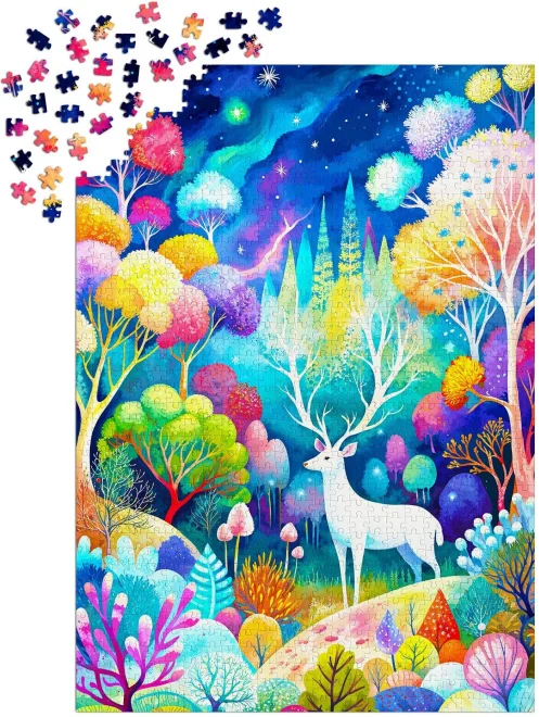 Puzzle Enjoy 1000 dielikov Rýdzi duch lesa