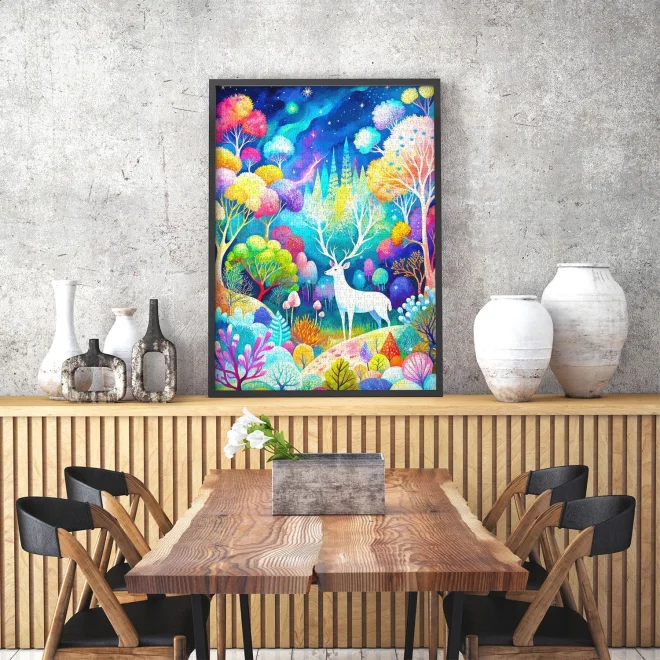 Puzzle Enjoy 1000 dielikov Rýdzi duch lesa