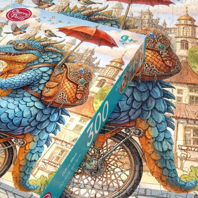 Puzzle Cherry Pazzi 300 dílků Roztomilost na kolečkách