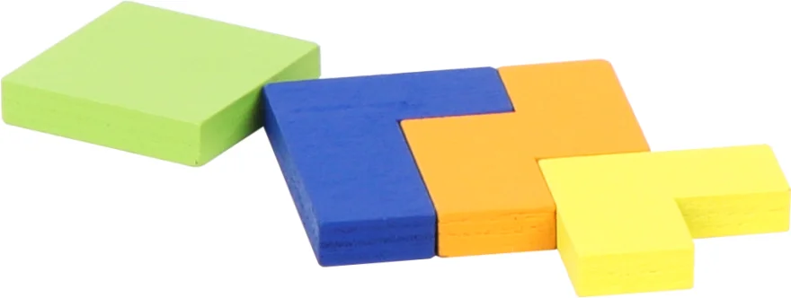 Drevený hlavolam LogicFun  Polyforms puzzle