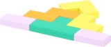 Drevený hlavolam LogicFun  Polyforms puzzle