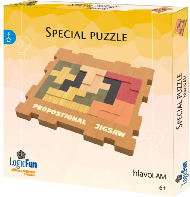 Drevený hlavolam LogicFun  Special puzzle