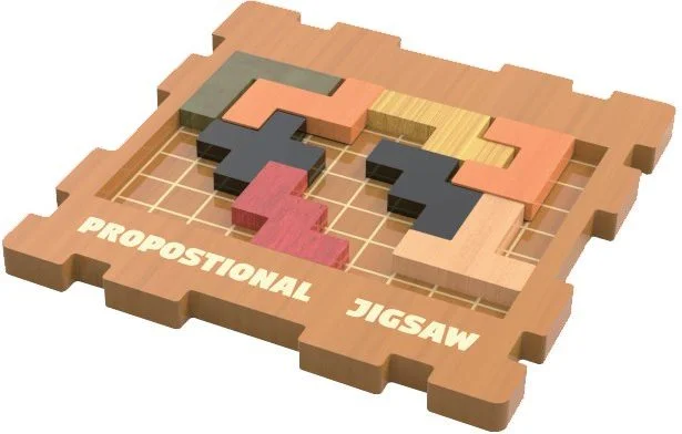 Drevený hlavolam LogicFun  Special puzzle