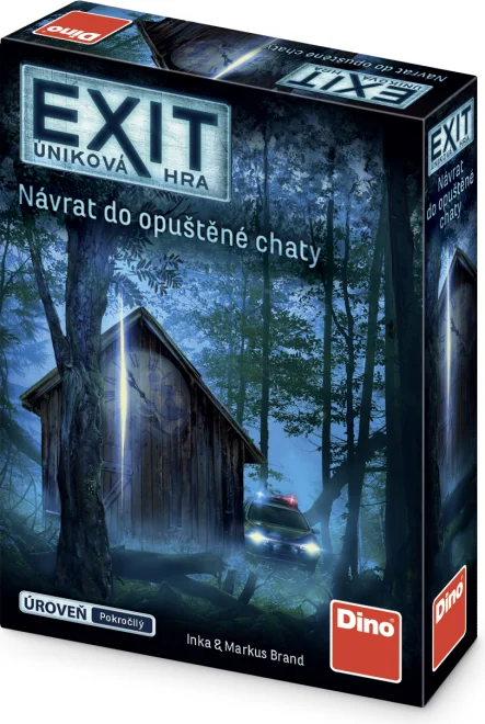  Dino  Exit úniková hra: Návrat do opustenej chaty