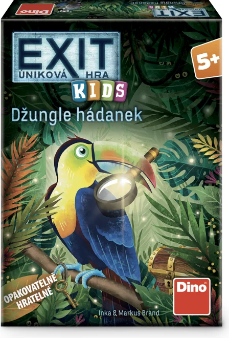  Dino  Exit Kids úniková hra pre deti: Džungľa hádaniek