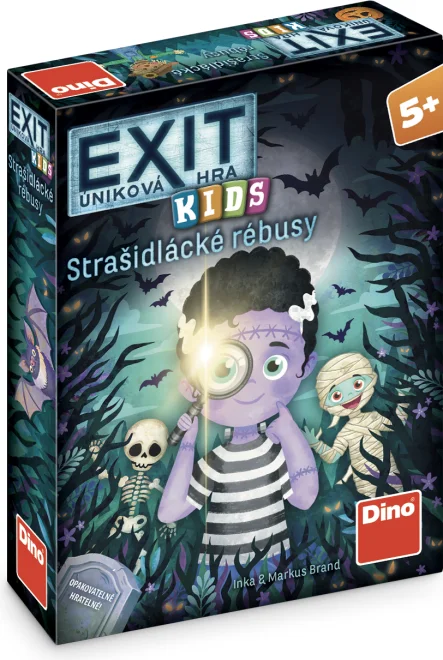 Dino  Exit úniková hra pre deti: Strašidlácke rébusy