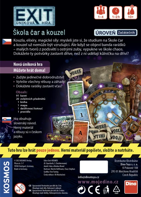Dino Exit úniková hra: Dobrodružstvo z Catanu