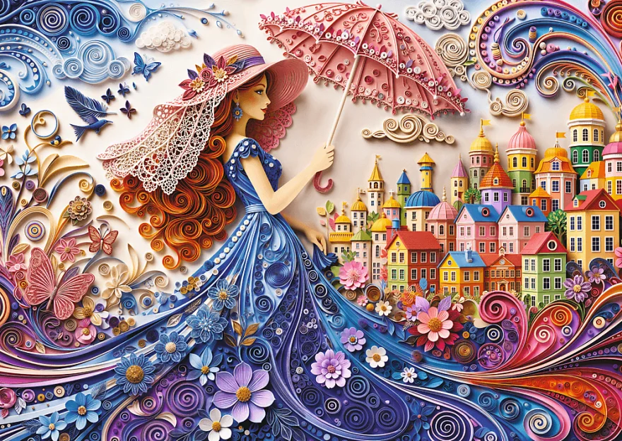 Puzzle Trefl 2000 dielikov 