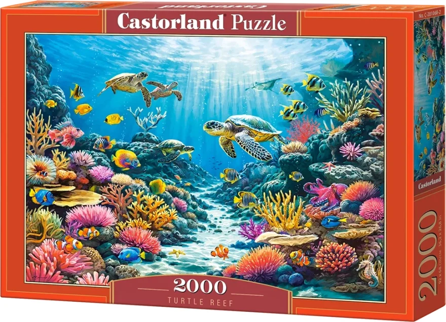 Puzzle Castorland 2000 dielikov Korytnačí útes