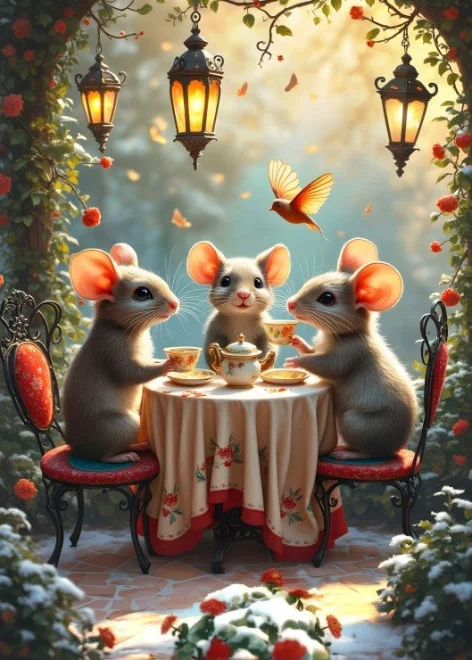 Puzzle Alipson 500 dielikov Čas na čaj