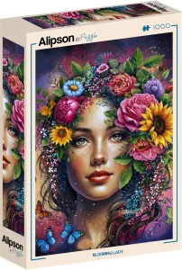 Puzzle Alipson 1000 dielikov Kvitnúca žena