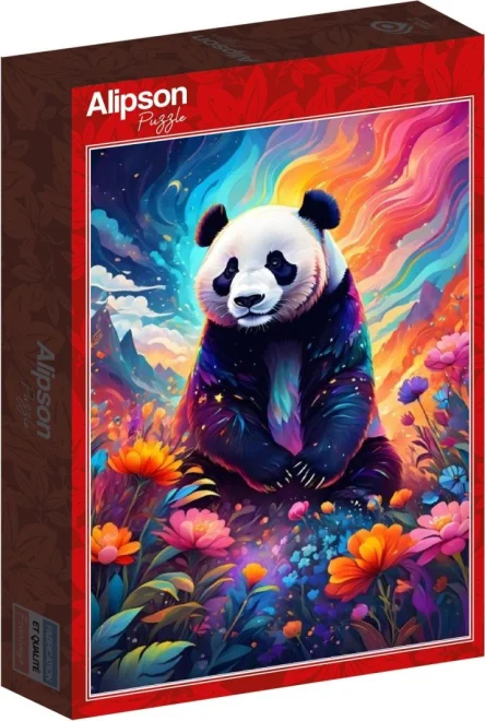 Puzzle Alipson 1000 dielikov Farebná panda