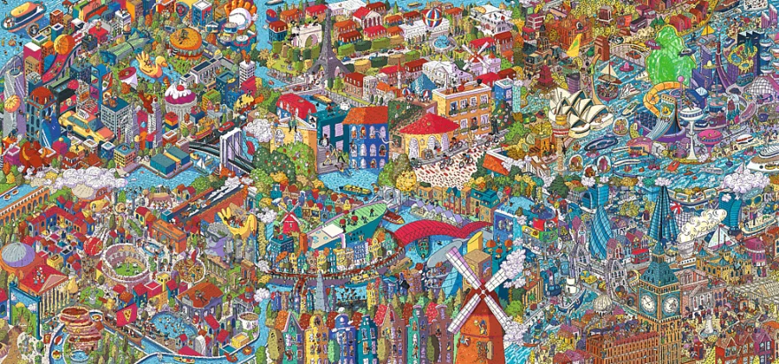 Puzzle Trefl 6000 dielikov 