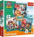 Puzzle pre deti Trefl sada 3v1 