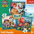 Puzzle pre deti Trefl sada 3v1 