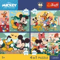 Puzzle pre deti Trefl sada 3v1 