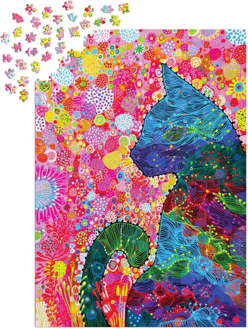 Puzzle Enjoy 1000 dielikov Túlavá mačka