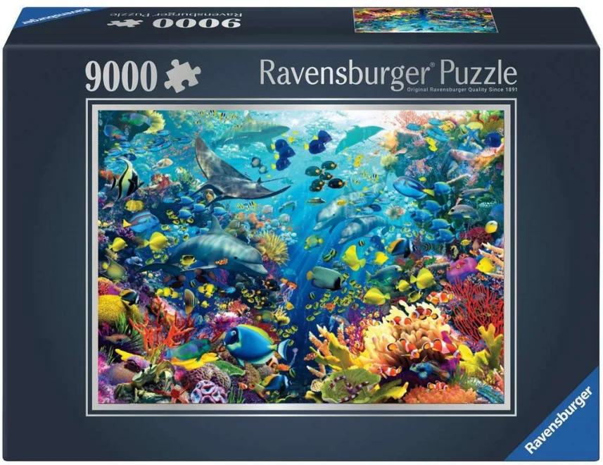 Ravensburger Puzzle Podmorský raj 9000 dielikov